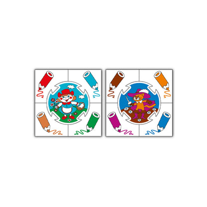 ИГРА ОБУЧАЮЩАЯ УЧИСЬ ИГРАЯ "СОЧЕТАНИЕ ЦВЕТОВ" 00065 в кор.14шт