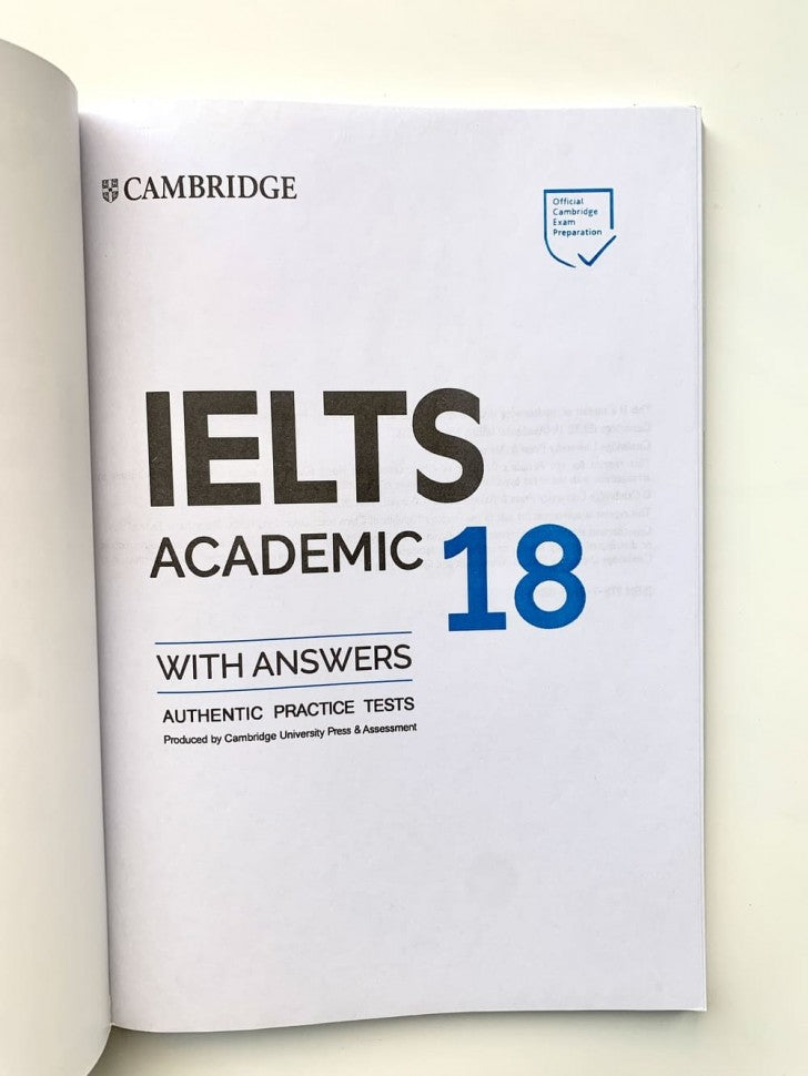 IELTS Cambridge 18 (Academic)+CD