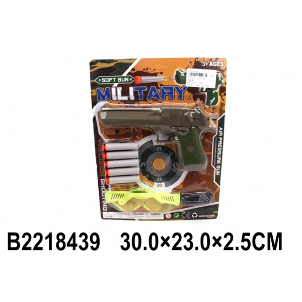 Le pistolet est avec les accessoires. sur la carte. dans le cor.2*96шт