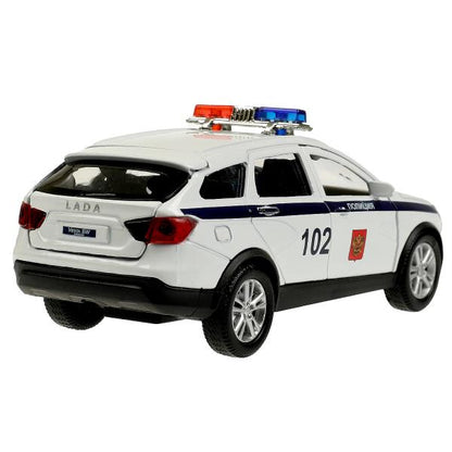 Игрушка пластик свет-звук автосервис 21 см,vestacross-12pol-wh , красн, кор. Технопарк в кор.2*30шт