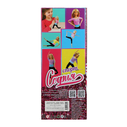 Кукла 29см София, руки и ноги сгиб., акс, кор КАРАПУЗ в кор.24шт