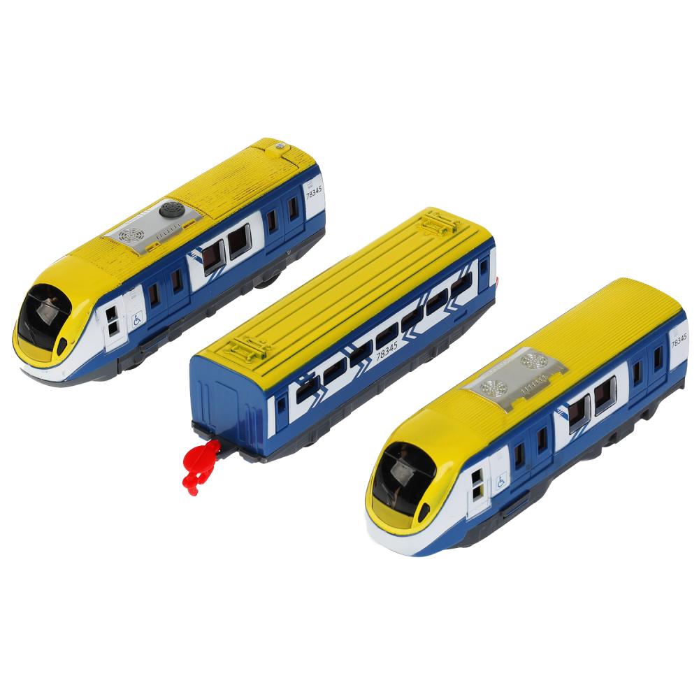 1607B003-R 306801 Железная дорога 176см метро, на бат. свет+звук, с аксесс. в кор. ТМ "ИГРАЕМ ВМЕС