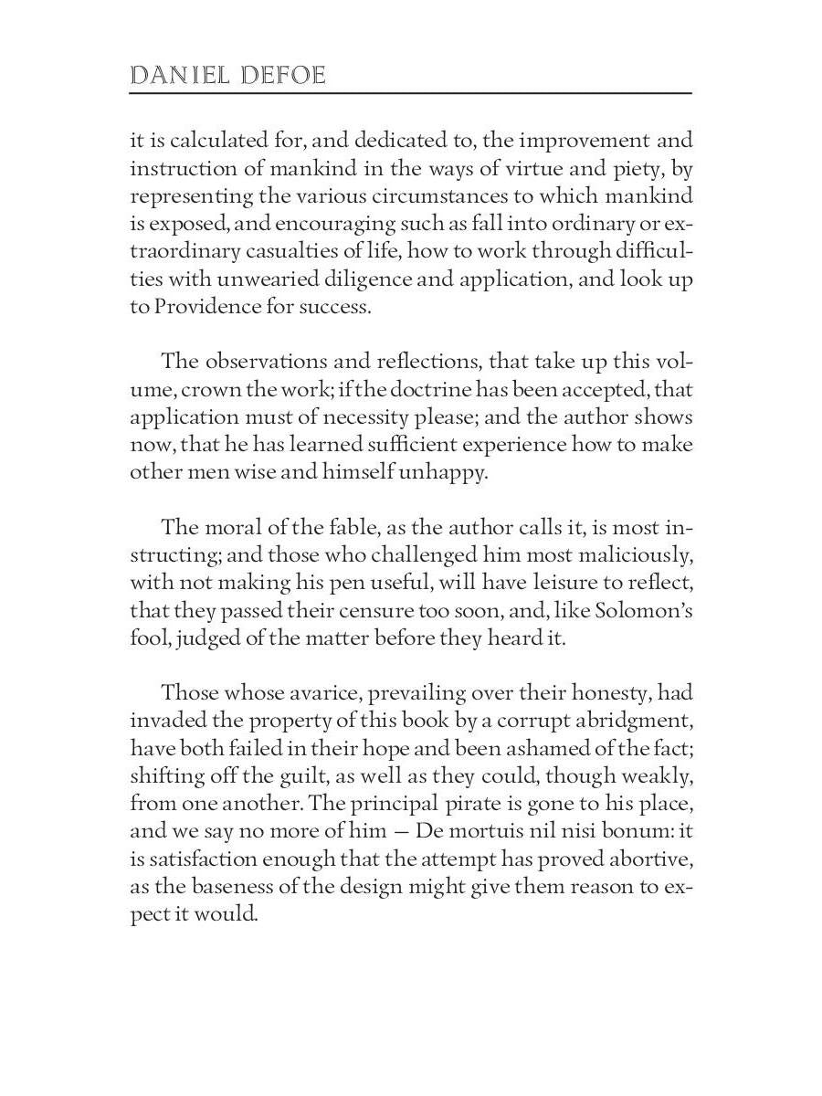 Serious reflections during the life and surprising adventures of Robinson Crusoe: with his Vision of the angelick world = Серьезные размышления Робин