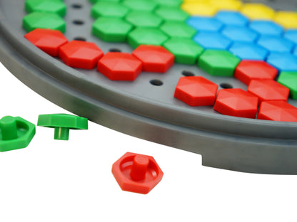 МОЗАИКА ШЕСТИГРАННАЯ 85 ЭЛ (КРУГЛАЯ ПЛАСТ.КОРОБКА) в кор.18шт