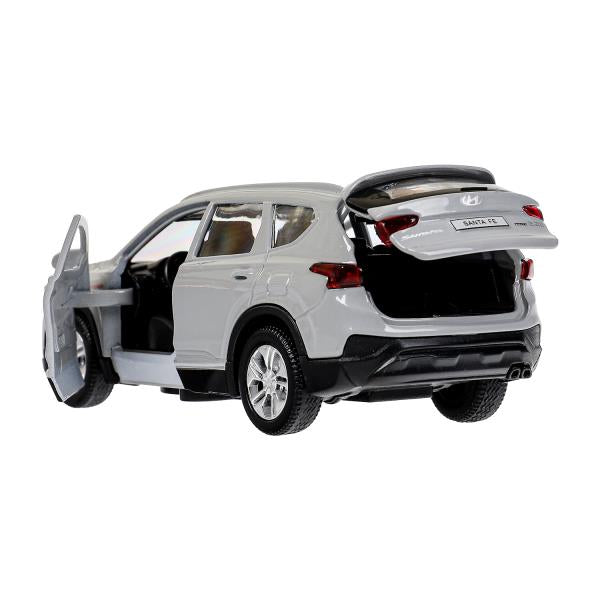 Machine en métal HYUNDAI SANTAFE 12 cm, double, bagage, inerte, temps série, cor. Parc technologique dans le cor.2*36шт