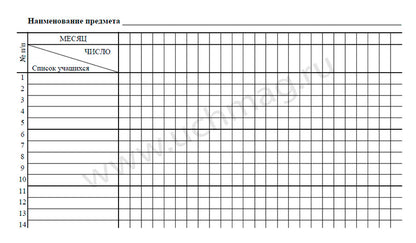 Jour de classe 5-9 classes
