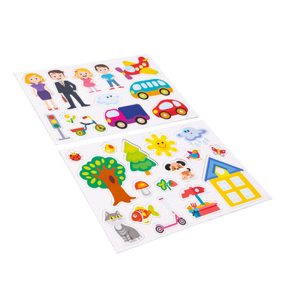 Магниты "Мои первые магниты". Серия Магнитные истории (европодвес)