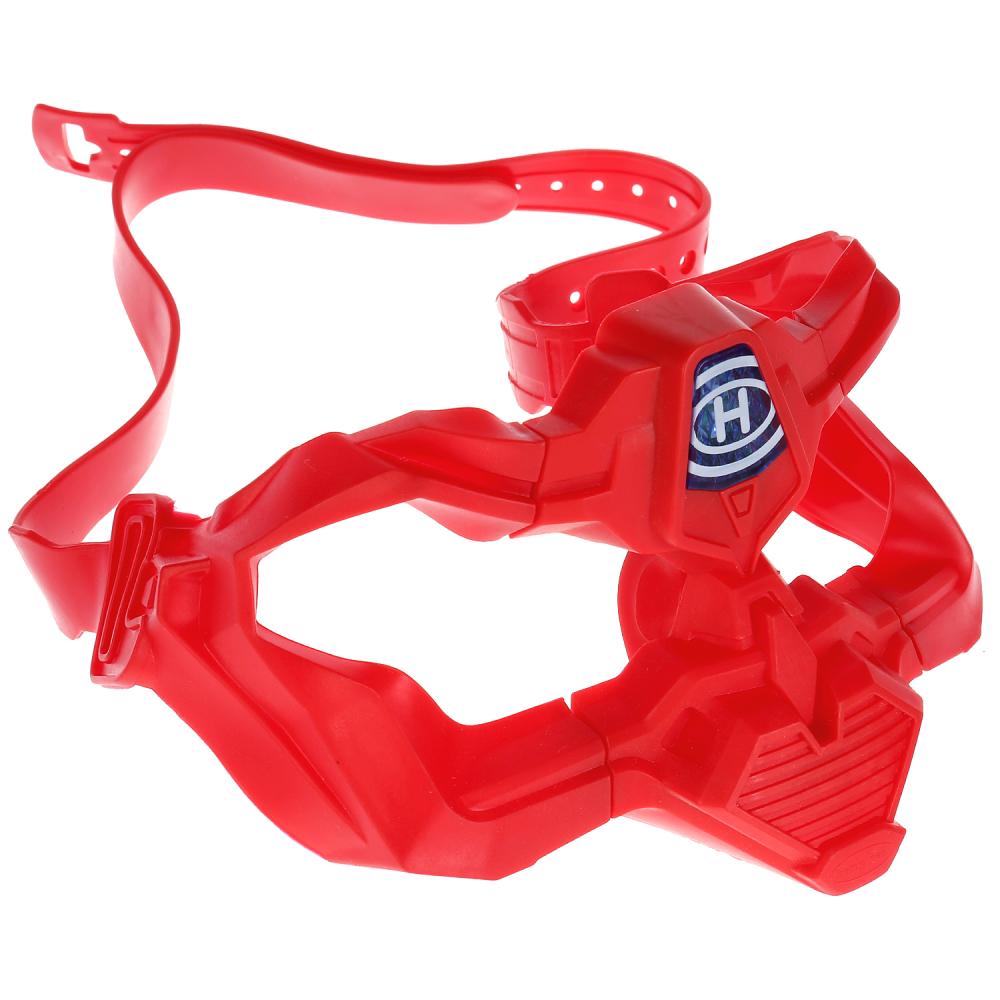 БЛАСТЕР "ИГРАЕМ ВМЕСТЕ" НА БАТ., МАСКА, ЖУК-МИШЕНЬ (ВИБРО) В РУСС. КОР. 27*20*11СМ в кор.2*12шт