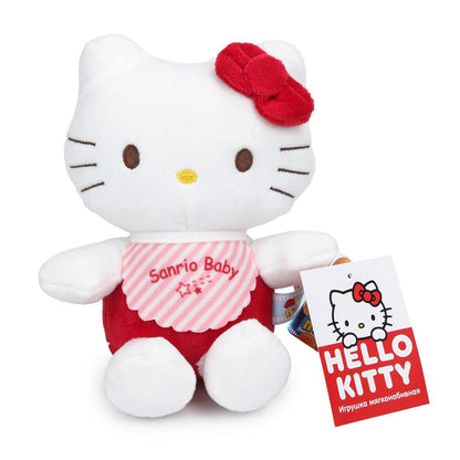 Le jeu Kuromi San RIO bonjour Chat 17 cm sans puce, dans le paquet "МУЛЬТИ-ПУЛЬТИ"