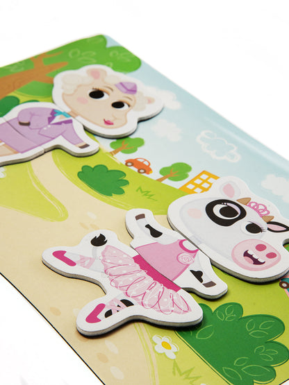 МОЗАИКА МАГНИТНАЯ "ВСЯКАЯ ВСЯЧИНА. ПРОФЕССИИ" в кор.14шт