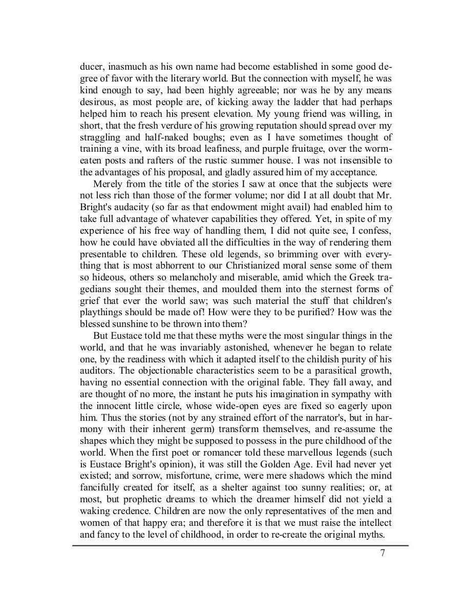 Tanglewood Tales = Сказания Лесной Чащи: сборник мифов на англ.яз. Hawthorne N.