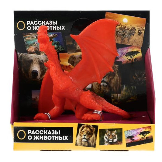 Игрушка пластизоль Играем Вместе Дракон 9*8.5*7.5 см, индив. дисплей бокс (русс. уп.) в кор.2*96шт