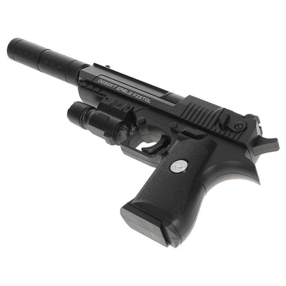 Pistolet avec laser. прицелом, с глушителем в пак. dans le cor.2*54шт