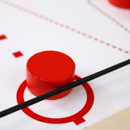 ДК.Настольная игра "Double Sling" (Дабл Слинг) (красные, зеленые фишки) (дерево) арт.02972