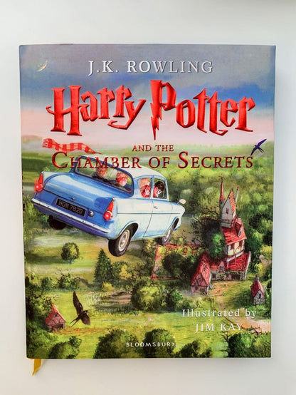 Harry Potter and the Chamber of Secrets Illustrated Edition (J.K. Rowling) Гарри Поттер и Тайная комната Илл. издание/ Книги на английском языке