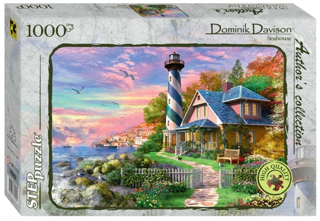 79553 Мозаика "puzzle" 1000 "Домик у моря"
