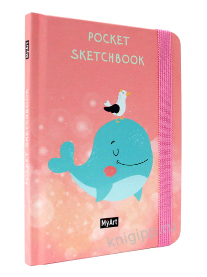 MyArt. Pocket СКЕТЧБУК. МИЛЫЙ КИТЁНОК