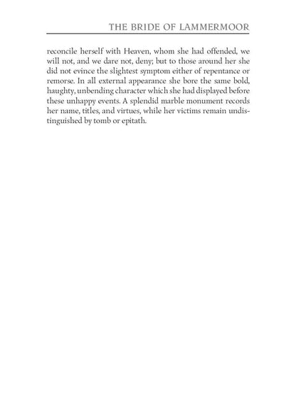 The Bride of Lammermoor = Ламмермурская невеста: на англ.яз
