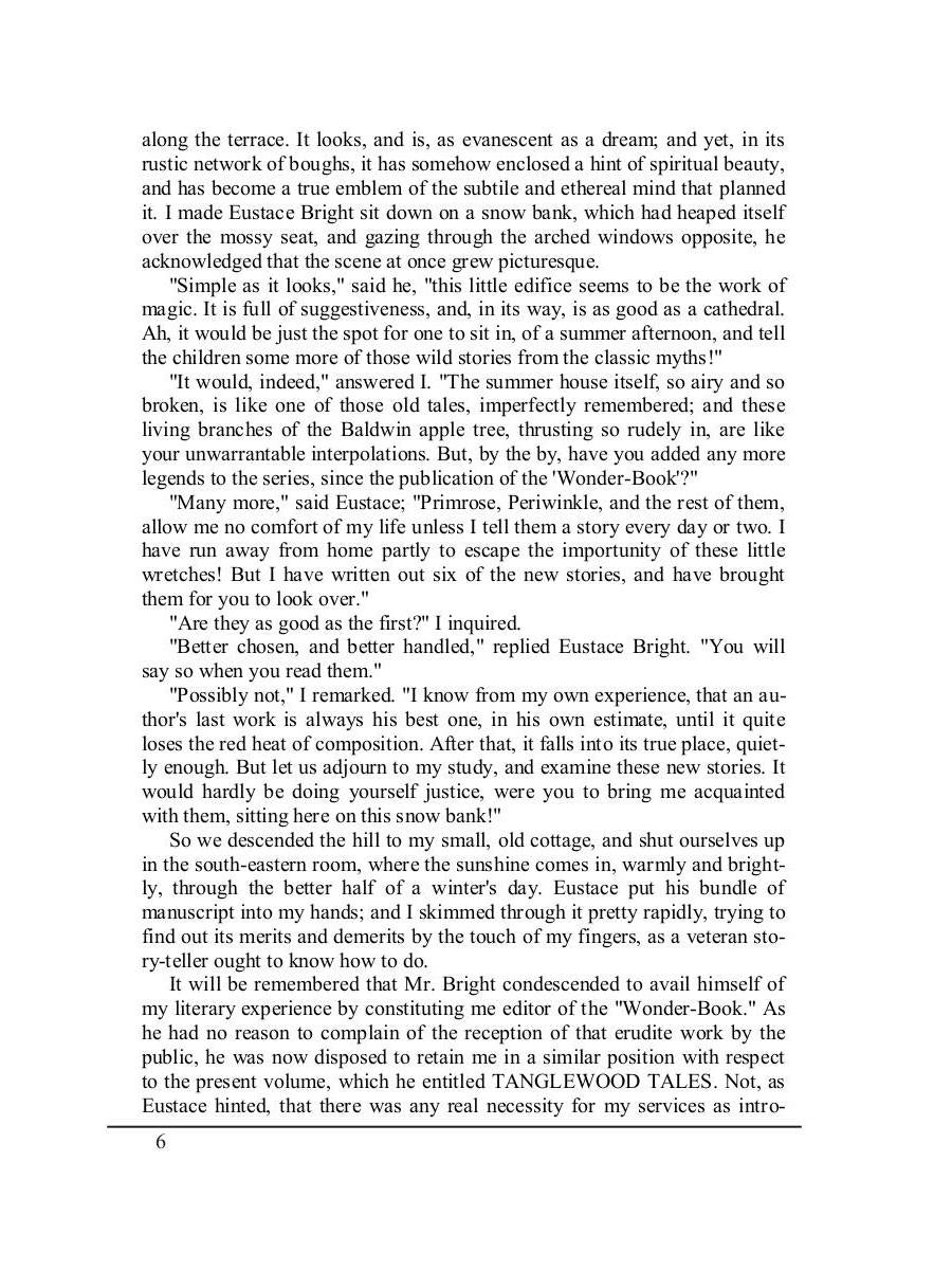 Tanglewood Tales = Сказания Лесной Чащи: сборник мифов на англ.яз. Hawthorne N.