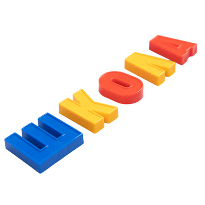00845 Magnit. азбука Н=35мм синяя