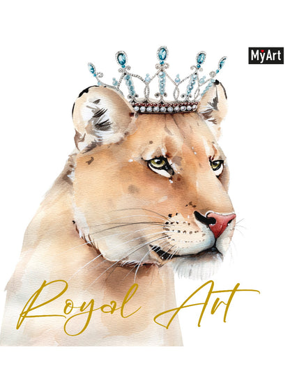 MyArt. Royal Art СКЕТЧБУК. ЛЬВИЦА