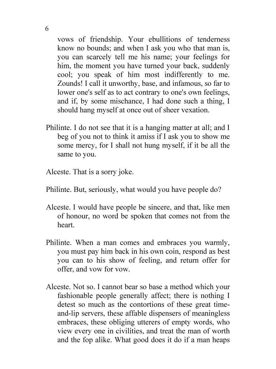 The Misanthrope = Мизантроп: на англ.яз. Moliere