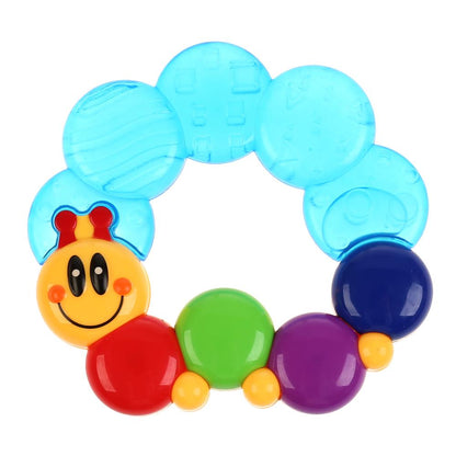 Погремушка гусеничка прорезыватель на карт. (русс. уп.) Умка в кор.4*24шт