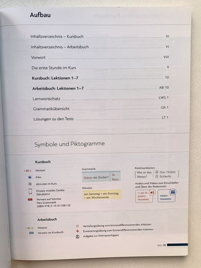 Schritte international Neu 1 KB+AB+CD zum AB