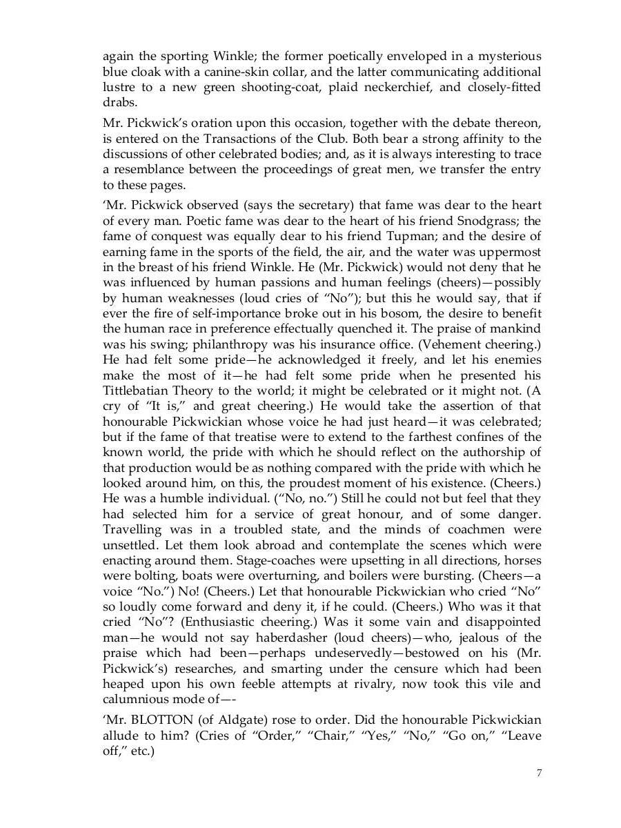 The Pickwick Papers = Посмертные записки Пиквикского клуба: роман на англ.яз. Dickens C.