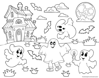 Игра настольная ходилка "Веселые ходилки 4 в 1" для мальчиков (ходилка-раскраска)