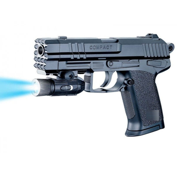 ПИСТОЛЕТ (П) С ФОНАРИКОМ, С ПУЛЬКАМИ SP3866-C В КОР. в кор.2*48шт