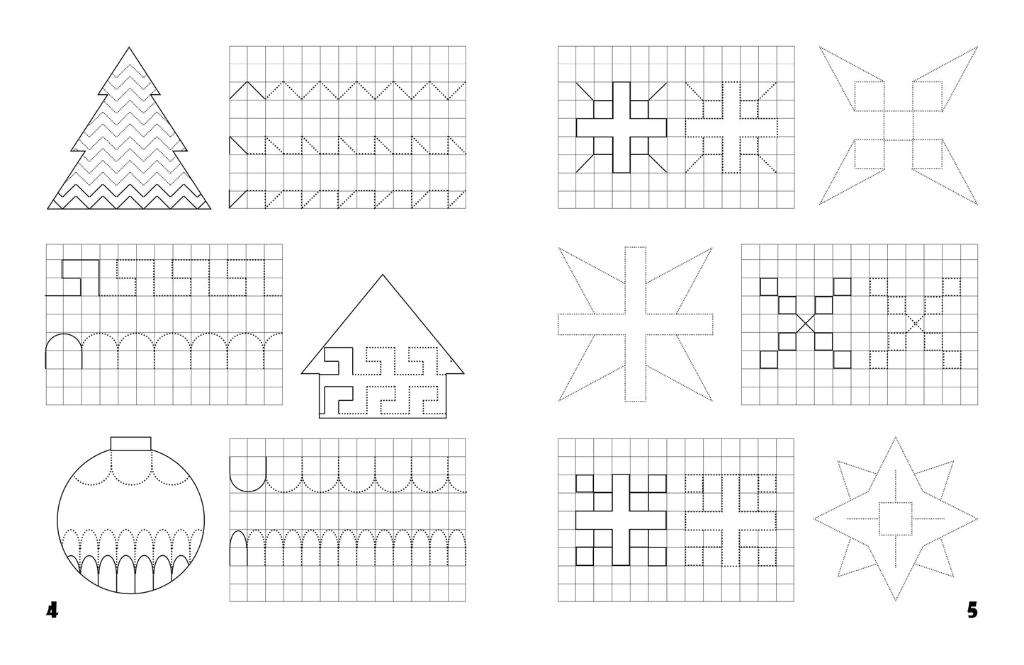 365+5 новогодних узоров дп
