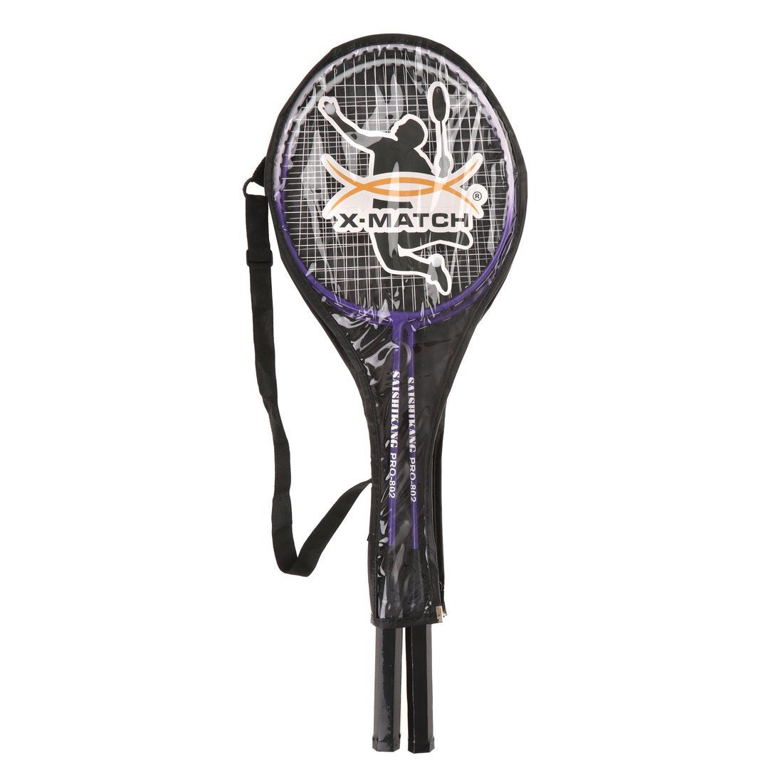 Бадминтон "X-Match" металл. 61*21 см., без волана, чехол, в ассорт. арт.636258