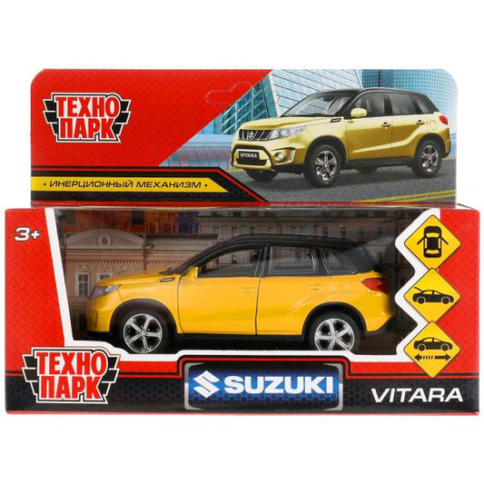 La machine en métal "suzuki vitara s 2015" pour 12 cm, ouvrant la porte, s'est avérée être en noir dans le cor. Parc technologique