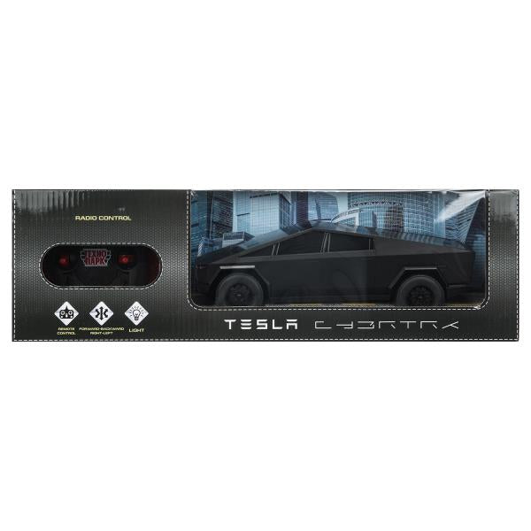 Машина ру tesla cybertruck, свет, 24,5 см, черный, кор Технопарк в кор.2*24шт