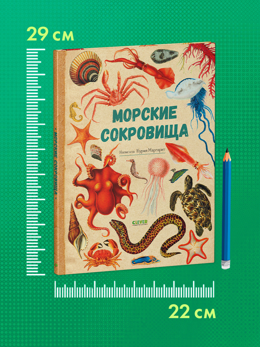 Удивительные энциклопедии. Морские сокровища/Сория К.