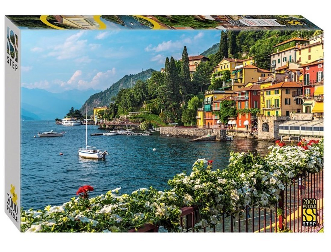 84054 Mosaïque "puzzle" 2000 "Озеро Комо, Италия"