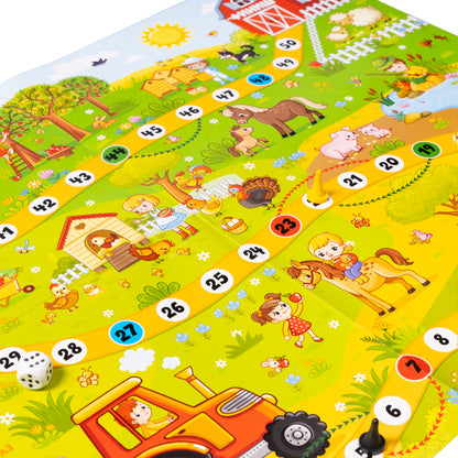 Игра настольная ходилка "На ферме"