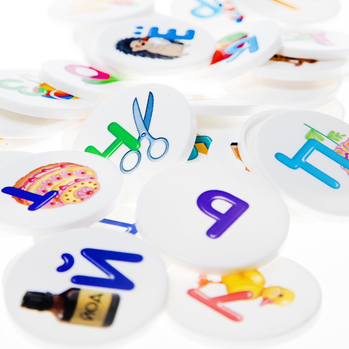 Лото пластмассовое "Азбука"