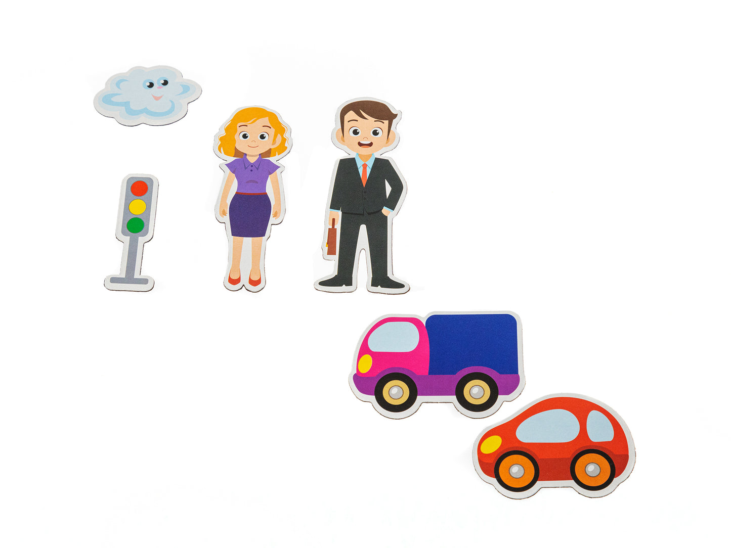 Магниты "Мои первые магниты". Серия Магнитные истории (европодвес)