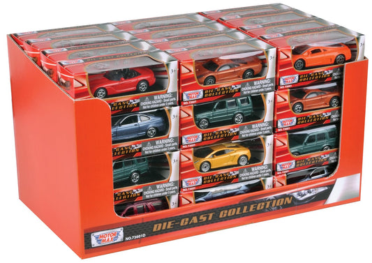 MOTOR MAX арт. арт.73407 (79331-79333/4060-4071) Машина 1:43 Die Cast Car в асс-те