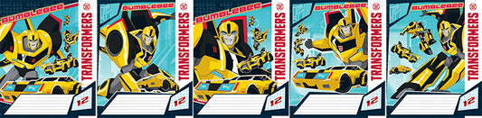 Тетр 12л скр А5 лин TR113/5-EAC тисн фольг Transformers Prime