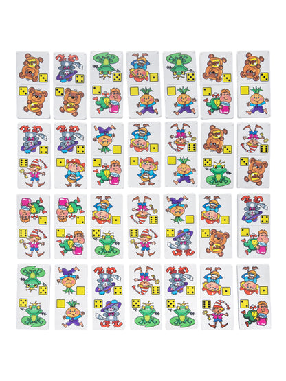 Домино пластмассовое "Сказка за сказкой" малое