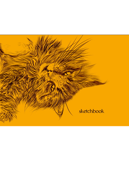 MyArt. СКЕТЧБУК 180х120. КОШКА