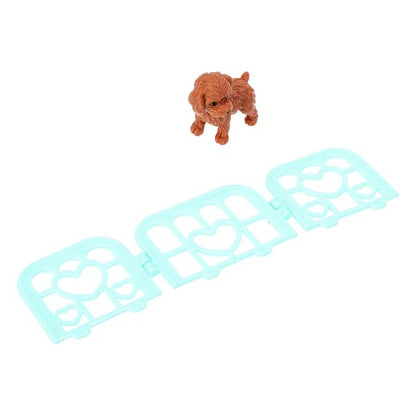 Jeu de pierres et d'accessoires en plastique pour blister de couleur 2*240 pouces