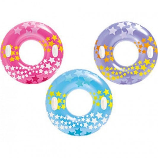 КРУГ Д/ПЛАВАНИЯ СТАРГЕЙЗ, ОТ 9 ЛЕТ, 3 ЦВЕТА В АССОРТ., ДИАМЕТР 92СМ В ПАК (БОИТСЯ ХОЛОДА) в кор.24шт