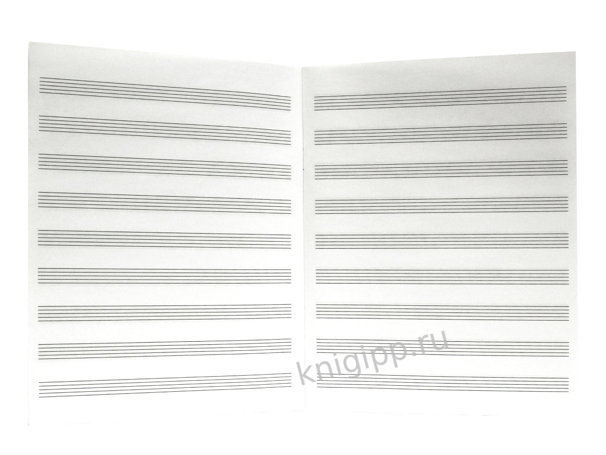ТЕТРАДЬ ДЛЯ НОТ А5. РОЯЛЬ