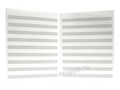 ТЕТРАДЬ ДЛЯ НОТ А5. РОЯЛЬ