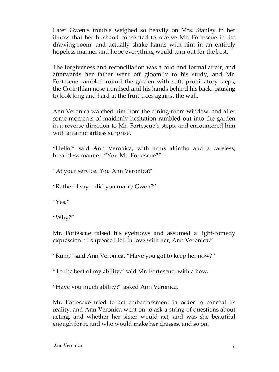 Ann Veronica = Анна Вероника: роман на англ.яз. Puits HG