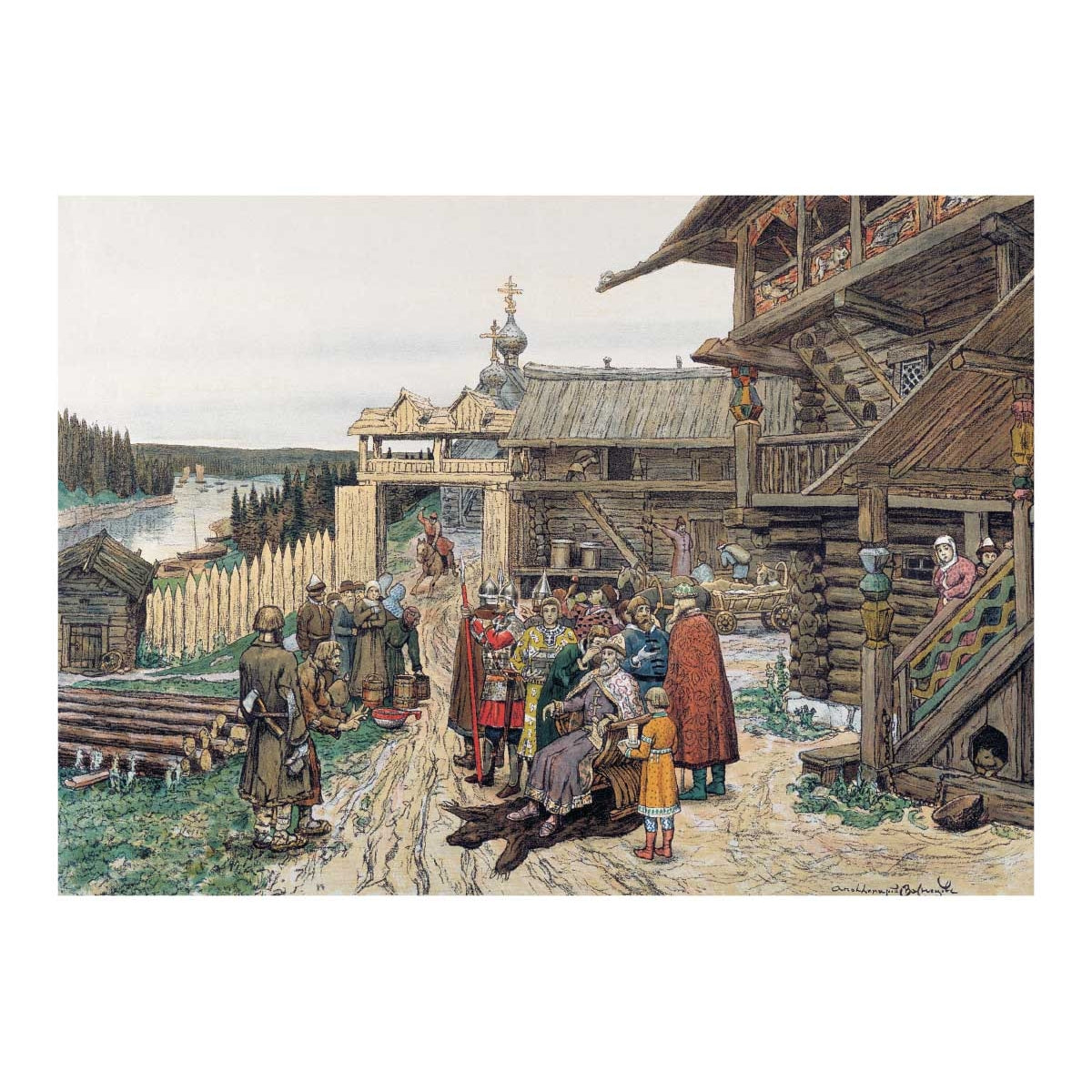 Аполлинарий Васнецов. Старая Москва